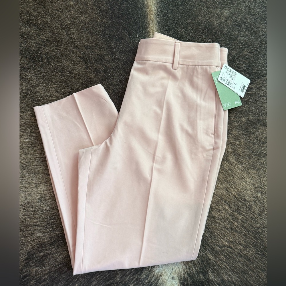 H&M Light Pink Tailored Dress Pants
